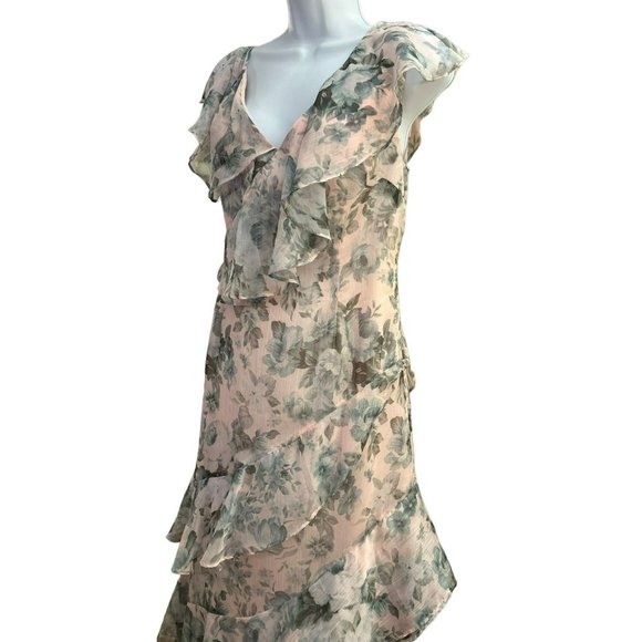 Keepsake the Label Women's Revolve Sweet Love Asymmetrical Hem Dress Size Medium - Picture 4 of 7